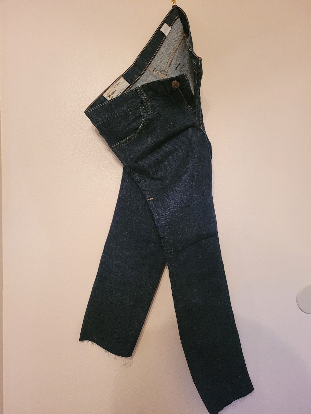 Imogene + Willie Josette Dark Indigo Straight Jeans